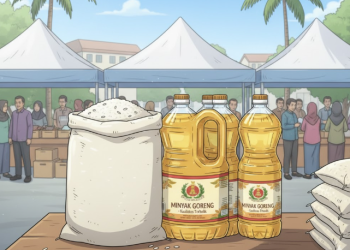 Pemkot Bandar Lampung Kembali Salurkan Bantuan Beras dan Minyak Goreng untuk 52 Ribu KPM