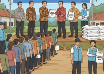 Pemkot Bandar Lampung Salurkan Bantuan Beras untuk Korban Banjir di Teluk Betung Timur