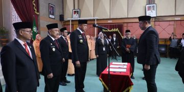 Lantik 250 Pejabat, Wali Kota Bekasi Tri Adhianto Tegaskan Komitmen Anti Jual Beli Jabatan