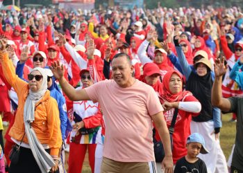 Warga Padati Festival Olahraga Rawalumbu, Tri Adhianto Ajak Warga Budayakan Bawa Tumbler Saat ini