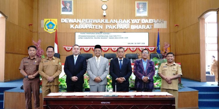 DPRD Pakpak Bharat menggelar sidang paripurna hari ini