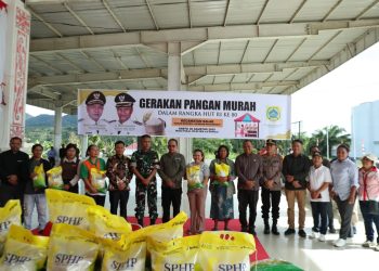 Pemkab Pakpak Bharat Gelar Gerakan Pangan Murah Serentak
