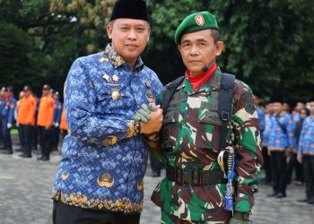 Semangat Sumpah Pemuda ke-97 di Kota Bekasi Tak Luntur Meski Diguyur Hujan