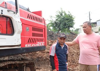 Wali Kota Bekasi Tinjau Pengerjaan Polder Air Sepanjang Jaya, Upaya Kurangi Banjir dan Tambah Ruang Publik Warga