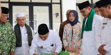 Hadiri Peresmian Masjid Wawali Harris Bobihoe Ajak Masyarakat Jadikan Masjid Sebagai Sarana Kemaslahatan Umat