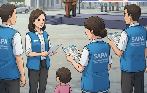 Pemkot Bandar Lampung Konsisten Tekan Angka KDRT Lewat Gerakan Relawan SAPA