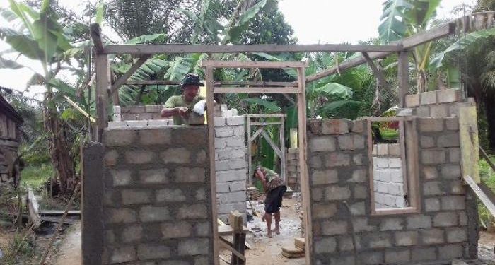 Pemerintah Kab Tebo akan terus memacu target pengerjaan program Bedah Rumah sampai akhir Desember Tahun 2025