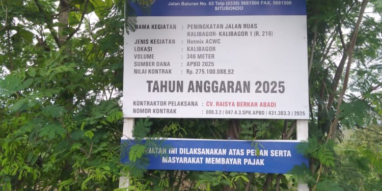 Proyek Hotmix di desa kalibagor Dituduh Dikerjakan Asal-Asalan