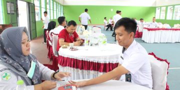 Setetes Darah Untuk Sesama: Lapas dan Rutan Kotaagung Gelar Donor Darah Peringati Hari Bakti Kemenimipas Ke-1