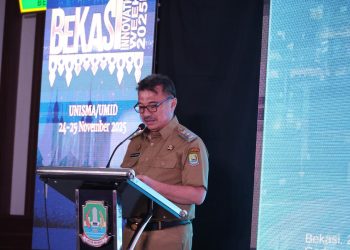 Pesan Wawali Harris Bobihoe Saat Buka Puncak Bekasi Innovation Week