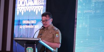 Pesan Wawali Harris Bobihoe Saat Buka Puncak Bekasi Innovation Week