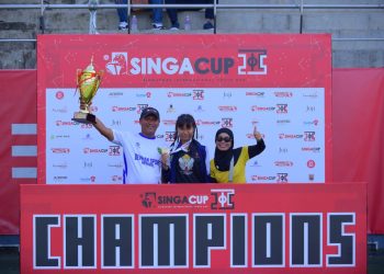 Tajimalela FA U-14 Raih Juara Singa Cup 2025 Singapura