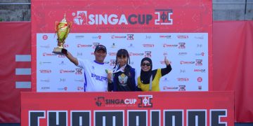 Tajimalela FA U-14 Raih Juara Singa Cup 2025 Singapura