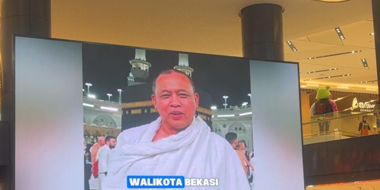 Wali Kota Bekasi Sampaikan Dukungan untuk Pembukaan BCFM 2025 dari Tanah Suci