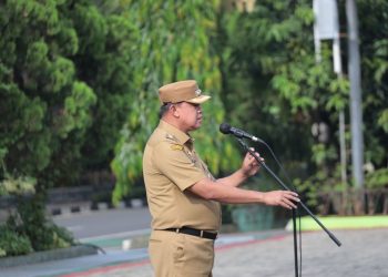 Apel Pagi, Tri Adhianto Wujudkan Efisiensi, serta Perkuat Semangat ASN