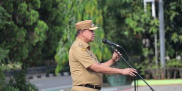 Apel Pagi, Tri Adhianto Wujudkan Efisiensi, serta Perkuat Semangat ASN