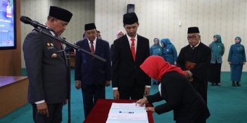 Lantik 44 Pejabat, Ini Pesan Wali Kota Bekasi