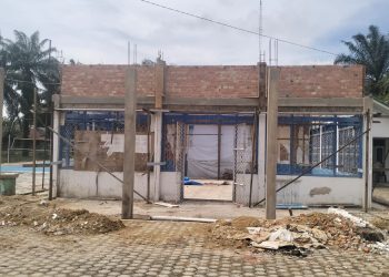 Di Akui Datuk Rio DS Tirta Mulya Proyek Rehab Kantor Desa- 2025 Tidak Pasang Papan Informasi Karena Lupa”