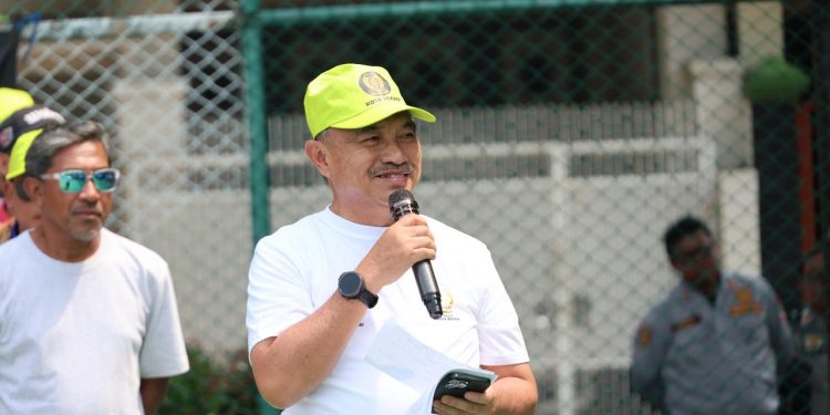 Kualifikasi Porprov XV Cabor Tenis Resmi Di Buka Oleh Wawali Harris Bobihoe