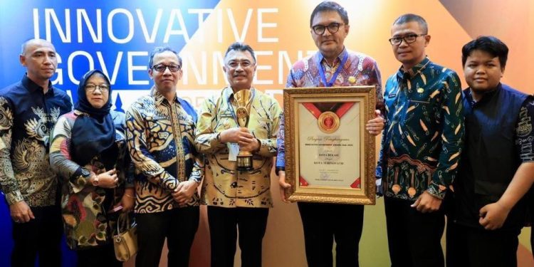Pemkot Bekasi Kembali Raih Predikat Kota Terinovatif Peringkat Ke-3 dalam IGA 2025