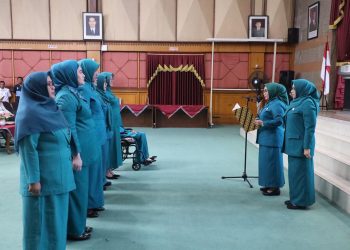 Pelantikan 7 Ketua TP PKK Kecamatan Kota Bekasi Masa Bakti 2025–2030 Digelar di Balai Patriot