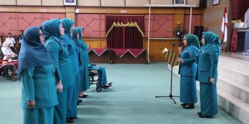 Pelantikan 7 Ketua TP PKK Kecamatan Kota Bekasi Masa Bakti 2025–2030 Digelar di Balai Patriot