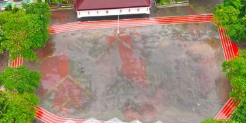 Pembangunan Jogging Track Alun-Alun M. Hasibuan Rampung, Siap Dimanfaatkan Warga