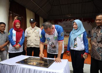 Peresmian Taman Joglo RW 12 Bekasijaya, Tri: Ruang Terbuka untuk Berkumpul, Menenangkan Diri, dan Berolahraga