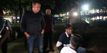 Pantau Danau Duta Harapan pada Malam Hari, Wali Kota Bekasi Tegaskan Penambahan Penerangan