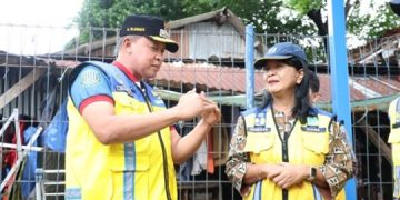 Wali Kota Bekasi Dengan Wakil Menteri PU Tinjau Lokasi Banjir, Bersinergi Bersama Menyiapkan Langkah Penanganan Terpadu