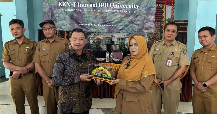Pemda Pringsewu Apresiasi KKNT Inovasi IPB dalam Penguatan Ekonomi Desa Berbasis Lokal