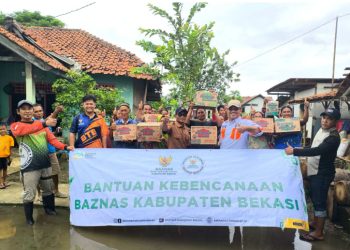 Baznas Kabupaten Bekasi Hadir untuk Warga, 5 Tim Tanggap Banjir Diterjunkan