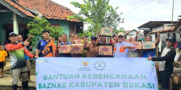 Baznas Kabupaten Bekasi Hadir untuk Warga, 5 Tim Tanggap Banjir Diterjunkan