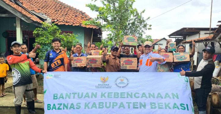 Baznas Kabupaten Bekasi Hadir untuk Warga, 5 Tim Tanggap Banjir Diterjunkan