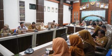 WABUP PRINGSEWU IKUTI RAKOR PEMBAHASAN LANGKAH KONKRET PENGENDALIAN INFLASI DI DAERAH