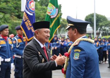 Wawali Harris Bobihoe Lepas Kadis Damkarmat, Terus Berikan Pengabdian Terbaik Bagi Bangsa Dan Negara