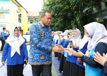 Anti Bullying di SMPN 17 Bekasi, Wali Kota Dukung Deklarasi Agen Perubahan Anti Perundungan