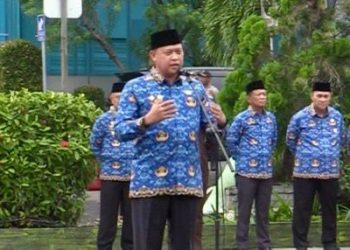 Apel Senin Pagi, Wali Kota Bekasi Bahas Langkah-Langkah Penanganan Banjir