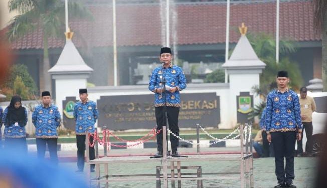 Hari Desa Nasional Plt Bupati Bekasi Ajak Bangun Desa yang Maju dan Tangguh