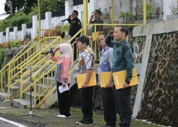 Pimpin Apel Perdana 2026, Sekda Pakpak Bharat Ajak ASN Tingkatkan Kinerja dan Pelayanan