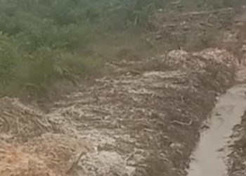 Memperihatinkan, Akses Jalan Di Putus, Warga Tebing tinggi Kesulitan Mencari Nafkah,