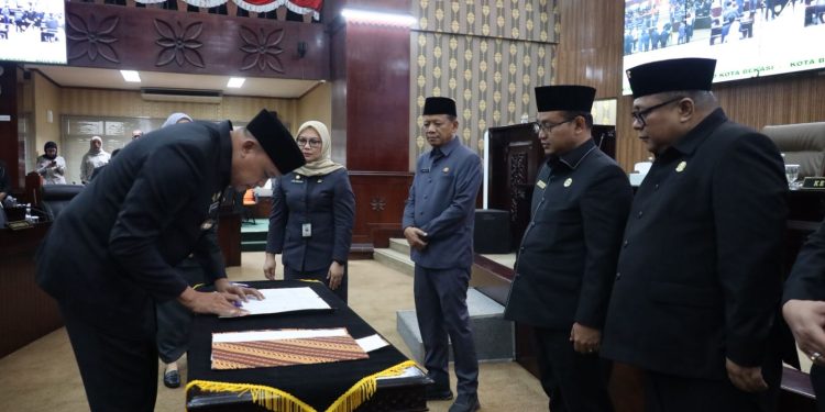 Rapat Paripurna DPRD Kota Bekasi Setujui Perda Inovasi Daerah pada Pembukaan Masa Sidang 2026.