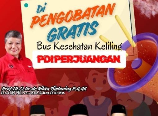 HUT ke-53 PDI Perjuangan: Pengobatan Gratis untuk Warga di 6 Dapil Kabupaten Sukabumi Selama Ramadan 1447 H