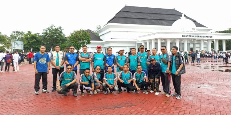 Kontingen PWI Lampung Timur Meriahkan HPN 2026 di Banten, 22 Wartawan Ikuti Jalan Sehat