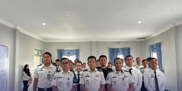 Penguatan Tugas dan Fungsi Pemasyarakatan, Kabag TU dan Umum Kanwil Ditjenpas Sumut Monitoring Rutan Humbahas