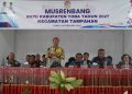 Wabup Audi Murphy Tekankan Kreativitas Gali Potensi Daerah pada Musrenbang RKPD 2027 di Balige dan Tampahan  Berita:
