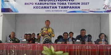 Wabup Audi Murphy Tekankan Kreativitas Gali Potensi Daerah pada Musrenbang RKPD 2027 di Balige dan Tampahan Berita: