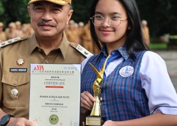 Dua Siswa Bekasi Ukir Prestasi Dikancah Internasional, Wawali Harris Bobihoe Apresiasi Tinggi Prestasi Siswa