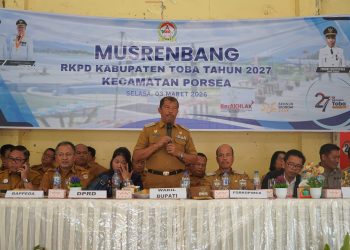 Wabup Toba Ingatkan Kades Peduli Kondisi Warga di Musrenbang RKPD 2027