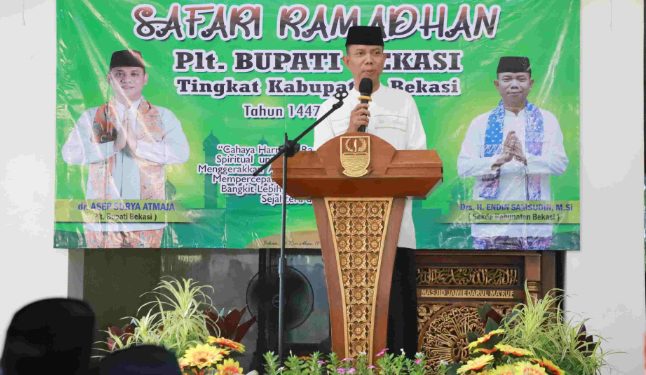 Sekda Endin Samsudin Resmi Tutup Safari Ramadan 1447 H di Karangbahagia